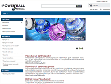 Tablet Screenshot of powerball.ro
